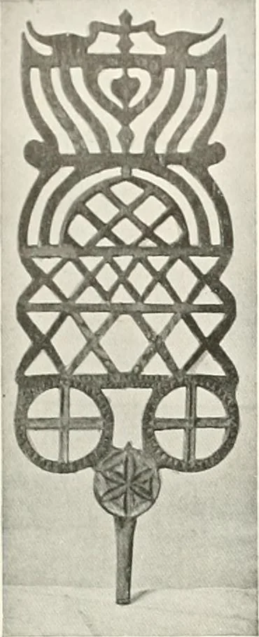 An illustration from Peasant art in Sweden, Lapland and Iceland, 1910, leaf 101