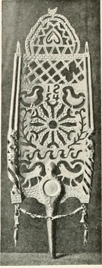 An illustration from Peasant art in Sweden, Lapland and Iceland, 1910, leaf 101