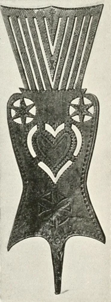 An illustration from Peasant art in Sweden, Lapland and Iceland, 1910, leaf 101
