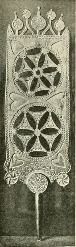 An illustration from Peasant art in Sweden, Lapland and Iceland, 1910, leaf 102