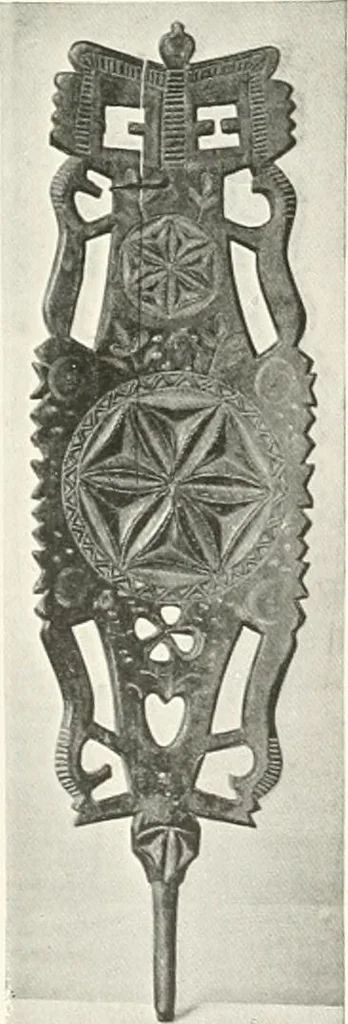 An illustration from Peasant art in Sweden, Lapland and Iceland, 1910, leaf 103