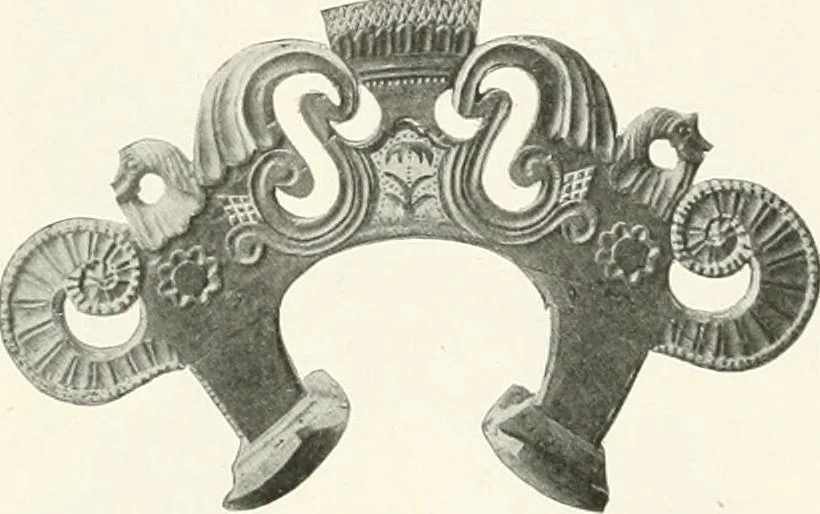 An illustration from Peasant art in Sweden, Lapland and Iceland, 1910, leaf 107