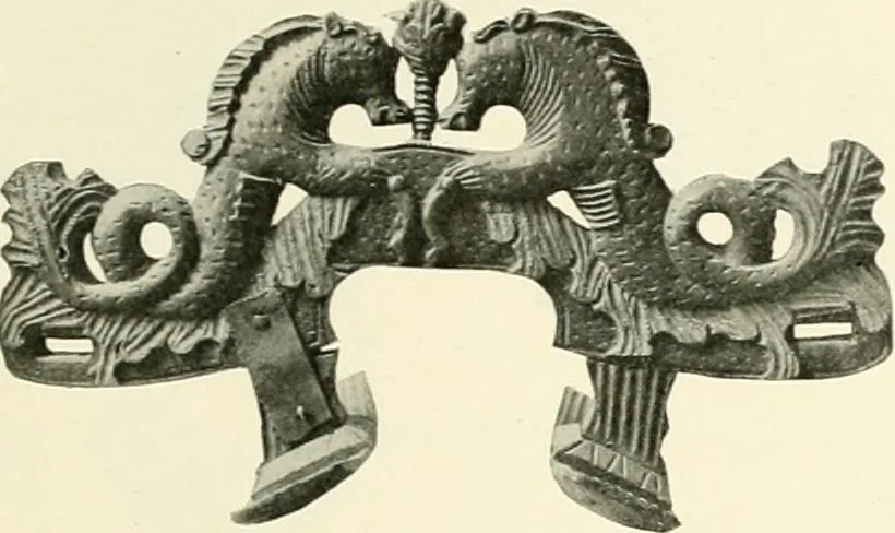 An illustration from Peasant art in Sweden, Lapland and Iceland, 1910, leaf 108