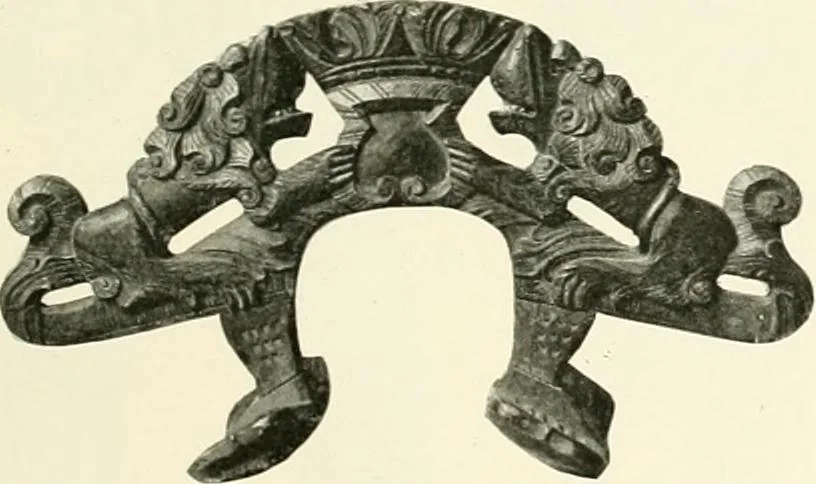 An illustration from Peasant art in Sweden, Lapland and Iceland, 1910, leaf 108