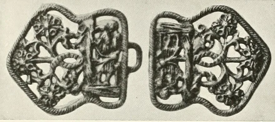 An illustration from Peasant art in Sweden, Lapland and Iceland, 1910, leaf 129