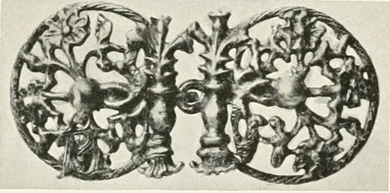 An illustration from Peasant art in Sweden, Lapland and Iceland, 1910, leaf 129