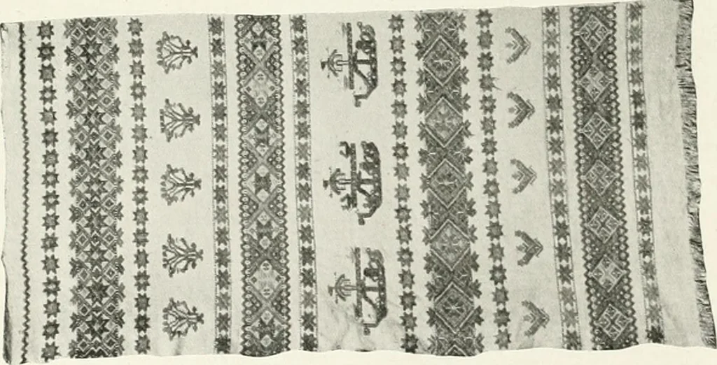 An illustration from Peasant art in Sweden, Lapland and Iceland, 1910, leaf 137