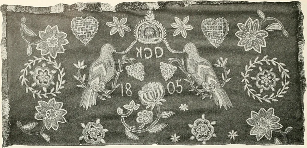 An illustration from Peasant art in Sweden, Lapland and Iceland, 1910, leaf 153