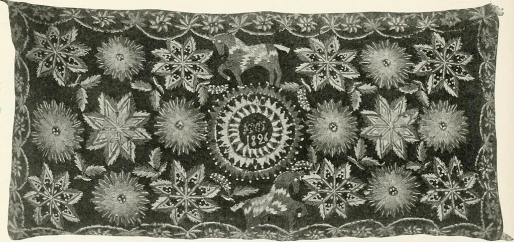An illustration from Peasant art in Sweden, Lapland and Iceland, 1910, leaf 153