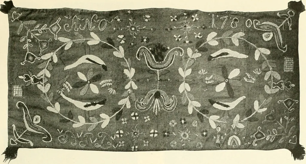 An illustration from Peasant art in Sweden, Lapland and Iceland, 1910, leaf 158