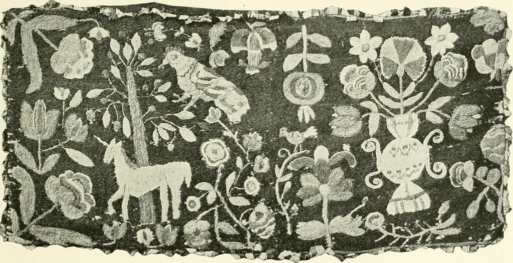 An illustration from Peasant art in Sweden, Lapland and Iceland, 1910, leaf 158