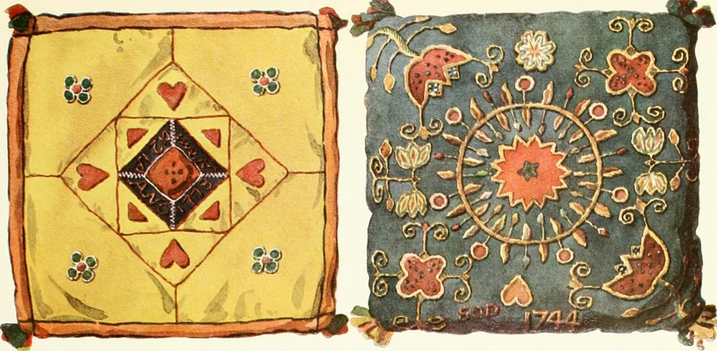 An illustration from Peasant art in Sweden, Lapland and Iceland, 1910, leaf 164
