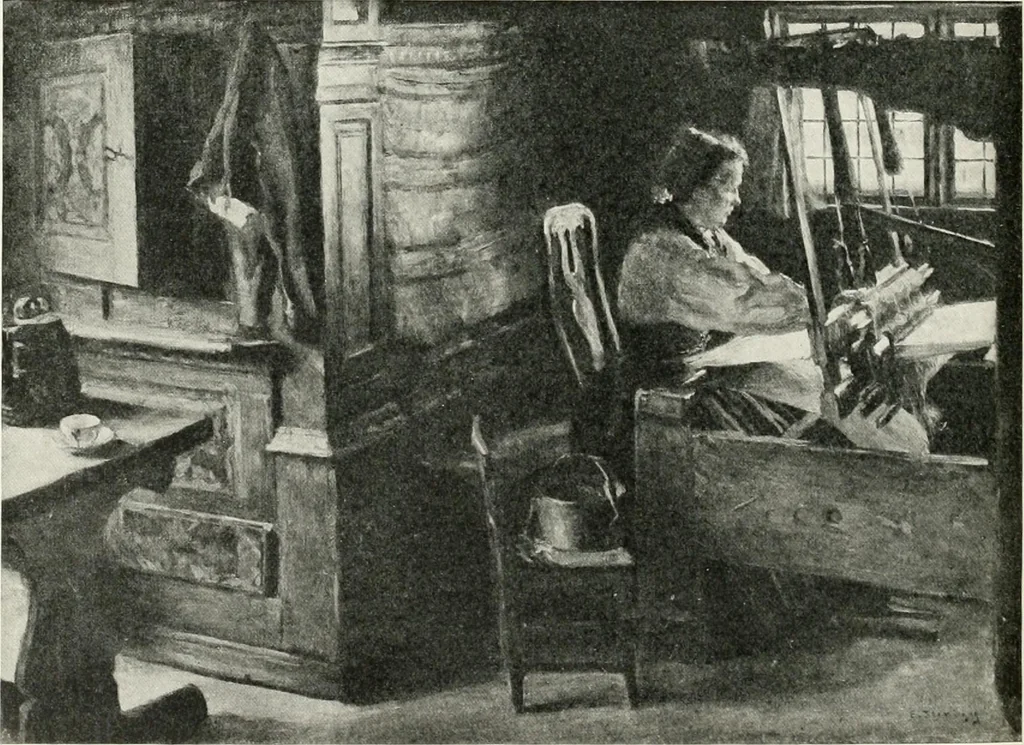An illustration from Peasant art in Sweden, Lapland and Iceland, 1910, leaf 183