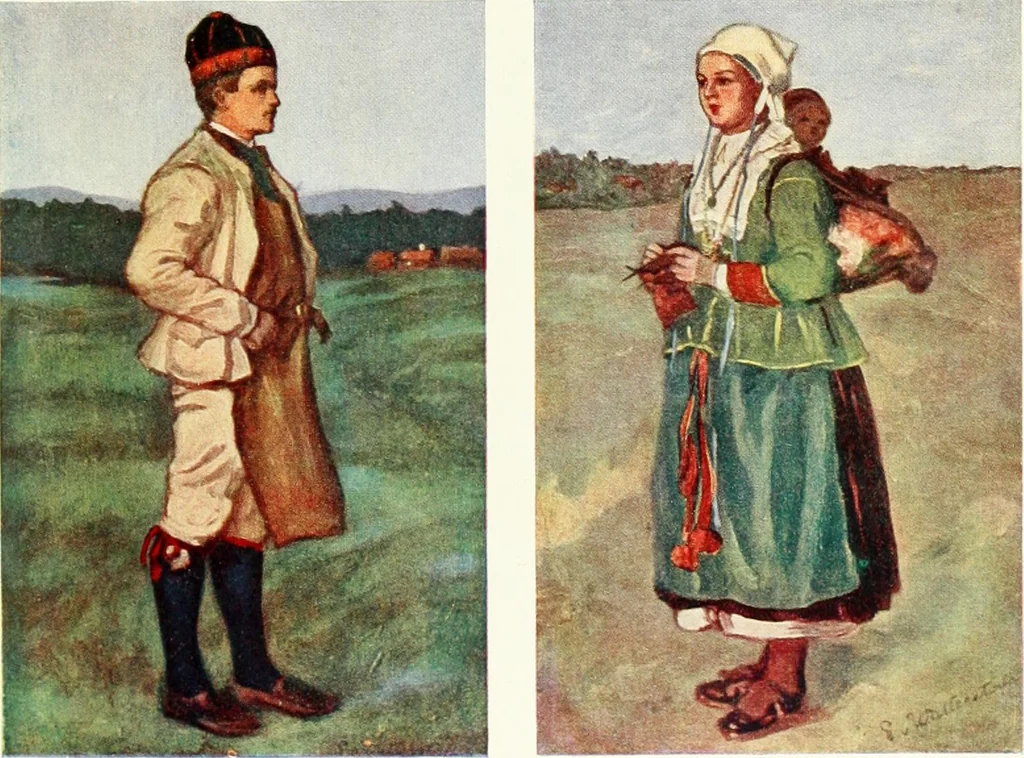 An illustration from Peasant art in Sweden, Lapland and Iceland, 1910, leaf 186