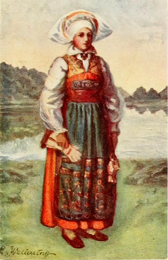 An illustration from Peasant art in Sweden, Lapland and Iceland, 1910, leaf 192