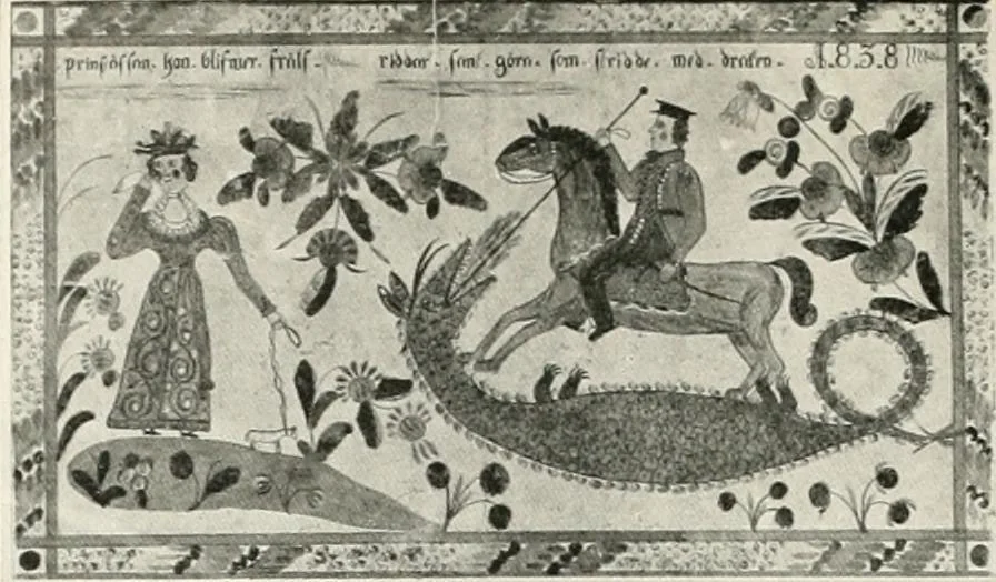 An illustration from Peasant art in Sweden, Lapland and Iceland, 1910, leaf 197