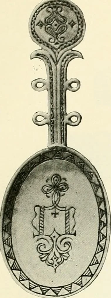 An illustration from Peasant art in Sweden, Lapland and Iceland, 1910, leaf 216