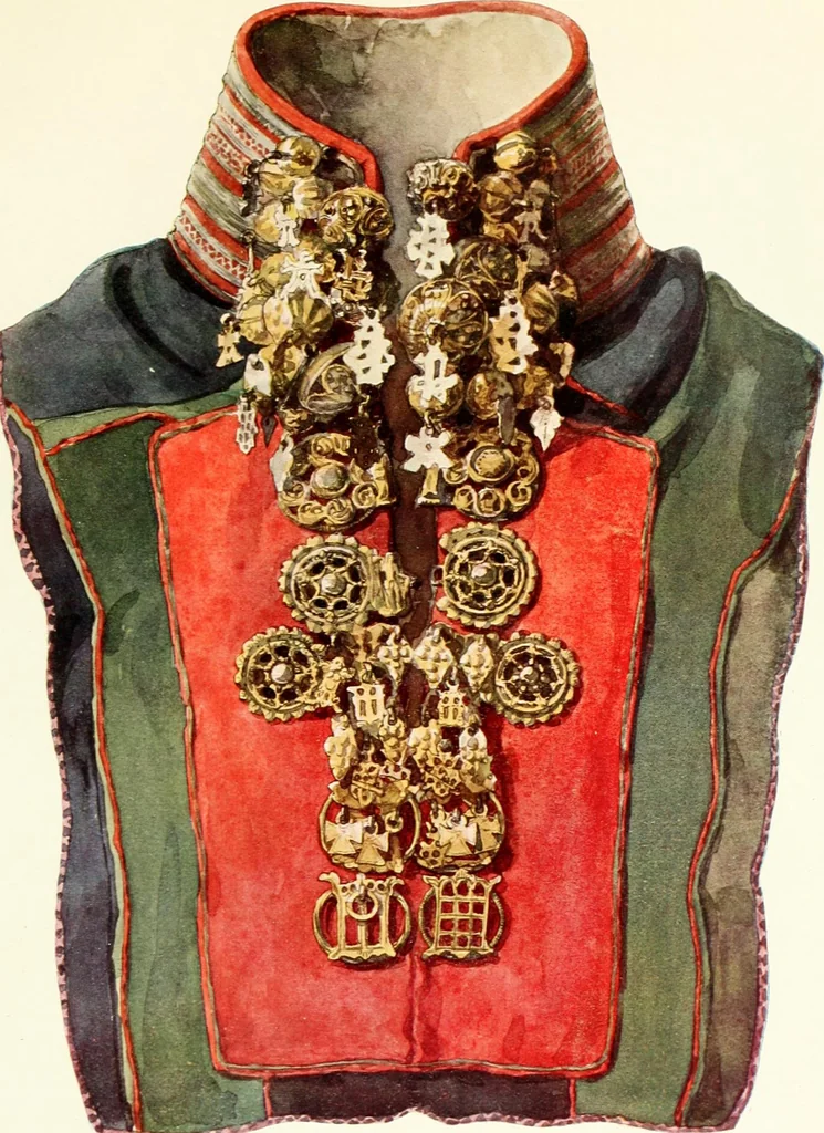 An illustration from Peasant art in Sweden, Lapland and Iceland, 1910, leaf 226