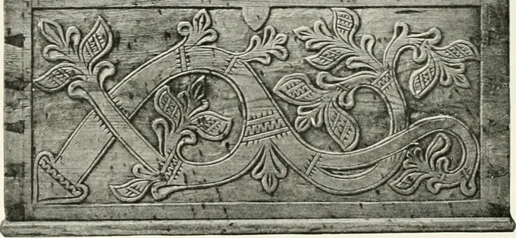 An illustration from Peasant art in Sweden, Lapland and Iceland, 1910, leaf 255