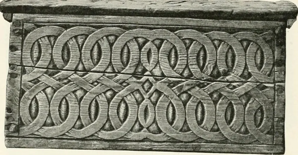 An illustration from Peasant art in Sweden, Lapland and Iceland, 1910, leaf 257