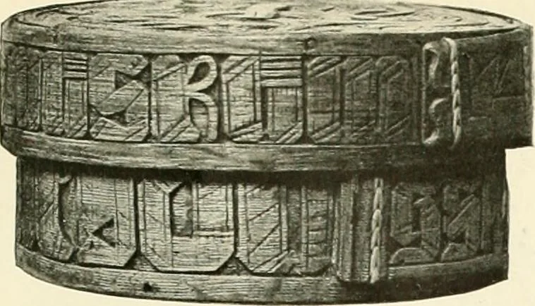 An illustration from Peasant art in Sweden, Lapland and Iceland, 1910, leaf 260