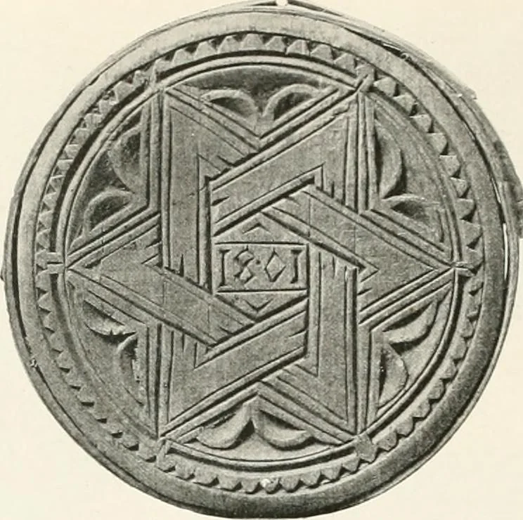 An illustration from Peasant art in Sweden, Lapland and Iceland, 1910, leaf 261