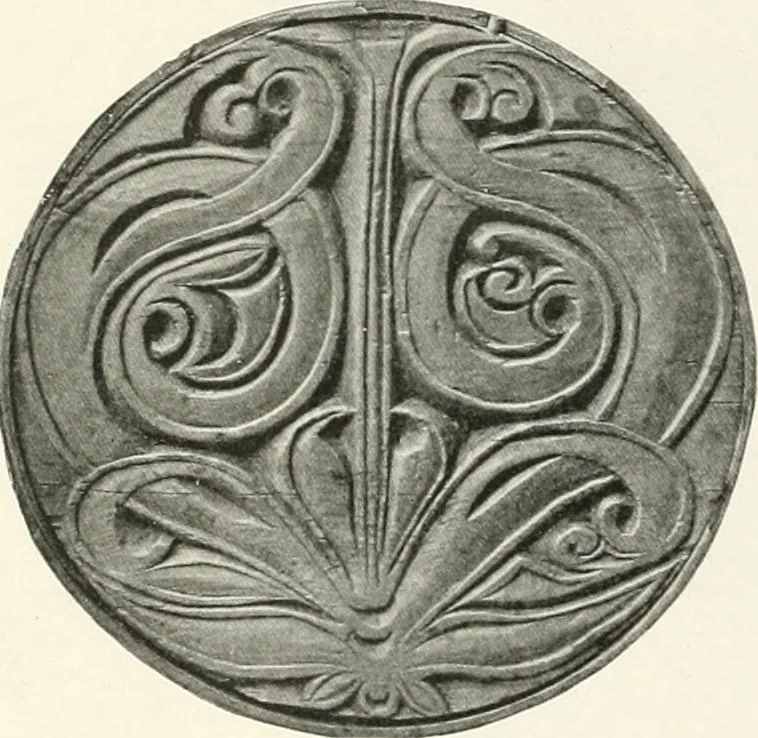 An illustration from Peasant art in Sweden, Lapland and Iceland, 1910, leaf 261