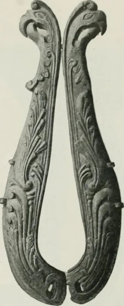 An illustration from Peasant art in Sweden, Lapland and Iceland;, 1910, leaf 100