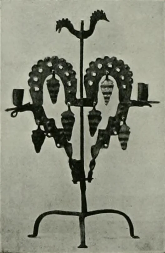 An illustration from Peasant art in Sweden, Lapland and Iceland;, 1910, leaf 105