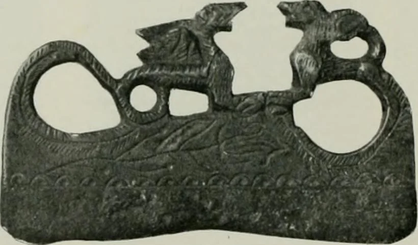 An illustration from Peasant art in Sweden, Lapland and Iceland;, 1910, leaf 107
