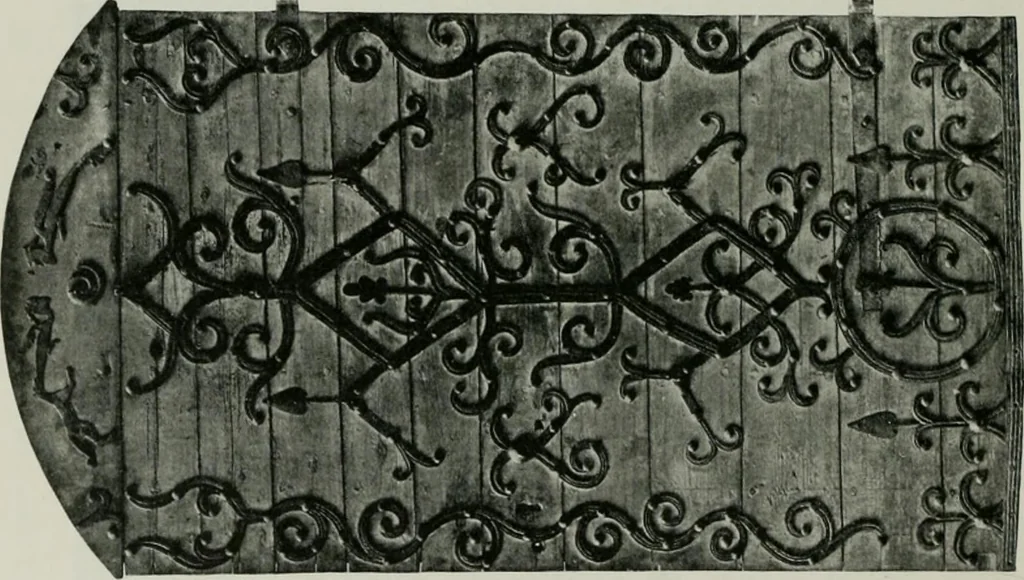 An illustration from Peasant art in Sweden, Lapland and Iceland;, 1910, leaf 113