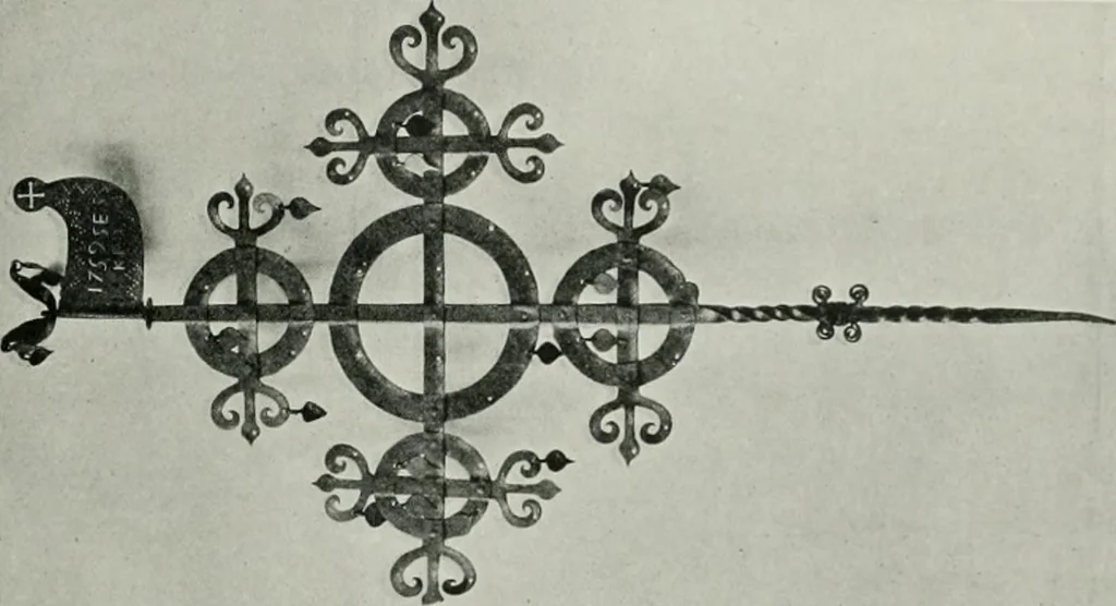 An illustration from Peasant art in Sweden, Lapland and Iceland;, 1910, leaf 114