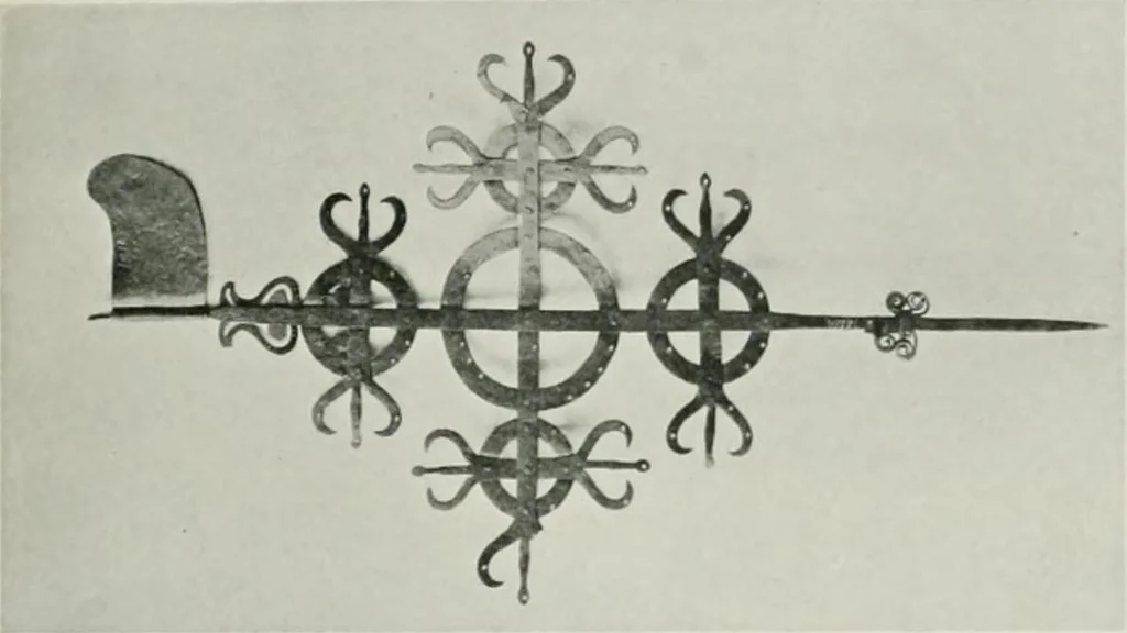 An illustration from Peasant art in Sweden, Lapland and Iceland;, 1910, leaf 116