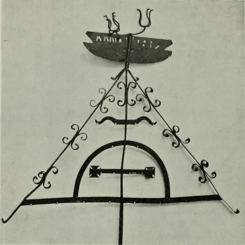 An illustration from Peasant art in Sweden, Lapland and Iceland;, 1910, leaf 117