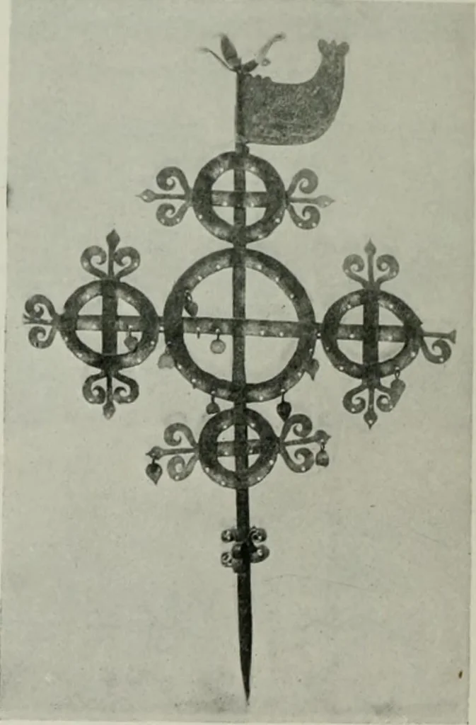 An illustration from Peasant art in Sweden, Lapland and Iceland;, 1910, leaf 117