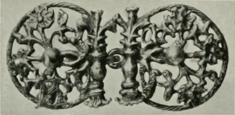 An illustration from Peasant art in Sweden, Lapland and Iceland;, 1910, leaf 119