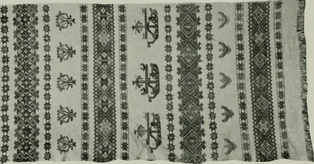 An illustration from Peasant art in Sweden, Lapland and Iceland;, 1910, leaf 127