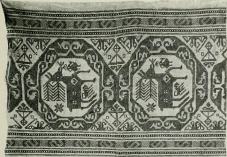 An illustration from Peasant art in Sweden, Lapland and Iceland;, 1910, leaf 130