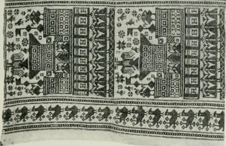 An illustration from Peasant art in Sweden, Lapland and Iceland;, 1910, leaf 130