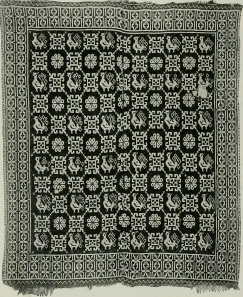 An illustration from Peasant art in Sweden, Lapland and Iceland;, 1910, leaf 131