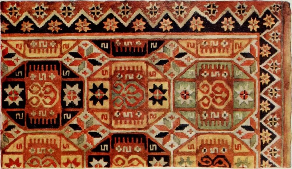 An illustration from Peasant art in Sweden, Lapland and Iceland;, 1910, leaf 134