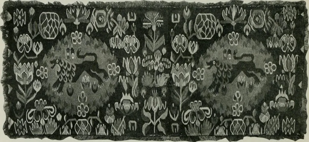 An illustration from Peasant art in Sweden, Lapland and Iceland;, 1910, leaf 137