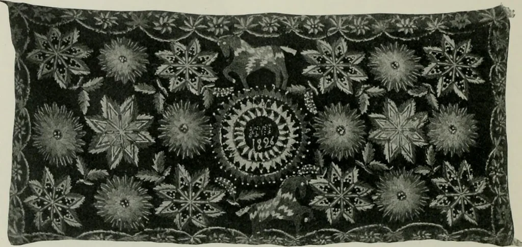 An illustration from Peasant art in Sweden, Lapland and Iceland;, 1910, leaf 139