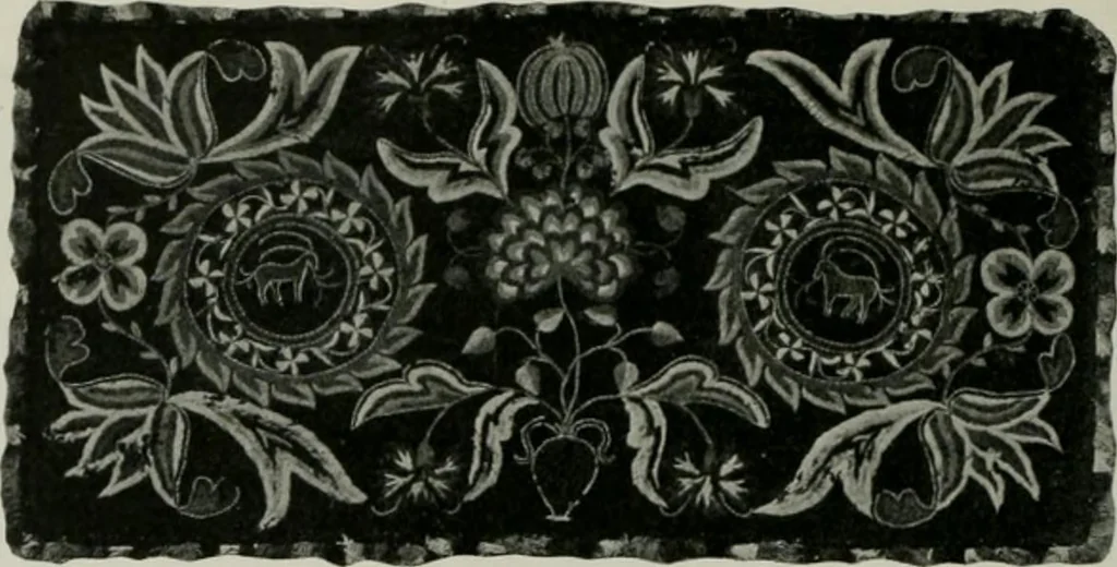 An illustration from Peasant art in Sweden, Lapland and Iceland;, 1910, leaf 143