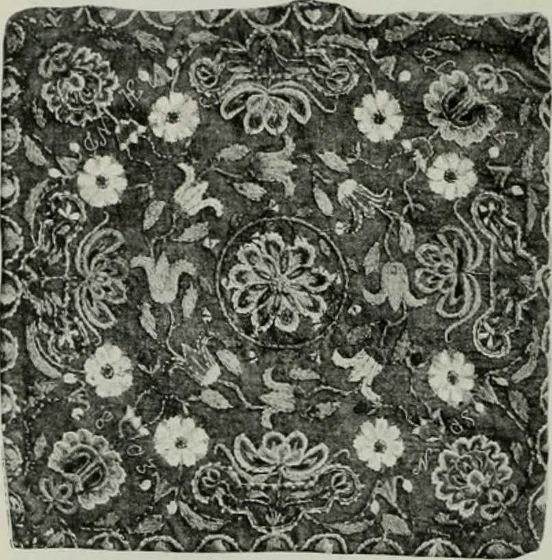 An illustration from Peasant art in Sweden, Lapland and Iceland;, 1910, leaf 143