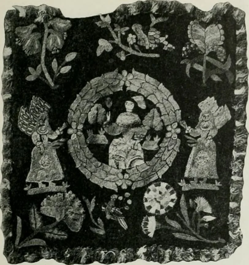 An illustration from Peasant art in Sweden, Lapland and Iceland;, 1910, leaf 144