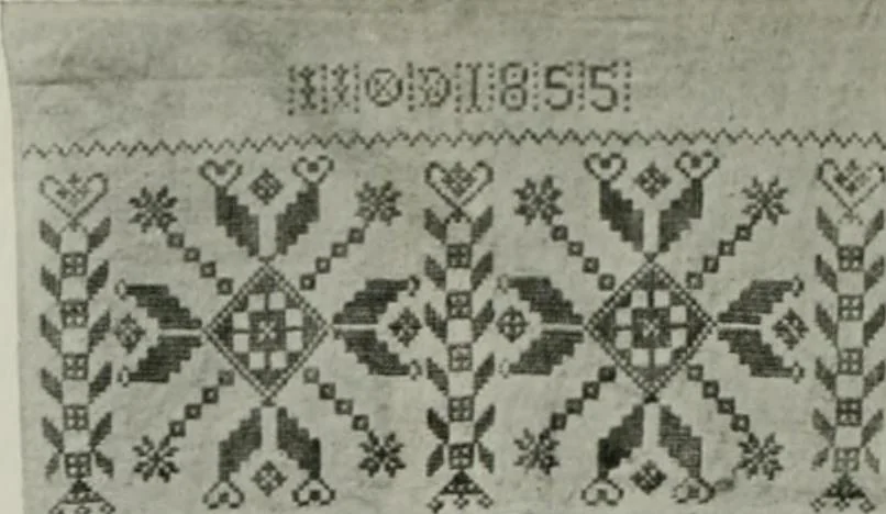 An illustration from Peasant art in Sweden, Lapland and Iceland;, 1910, leaf 151