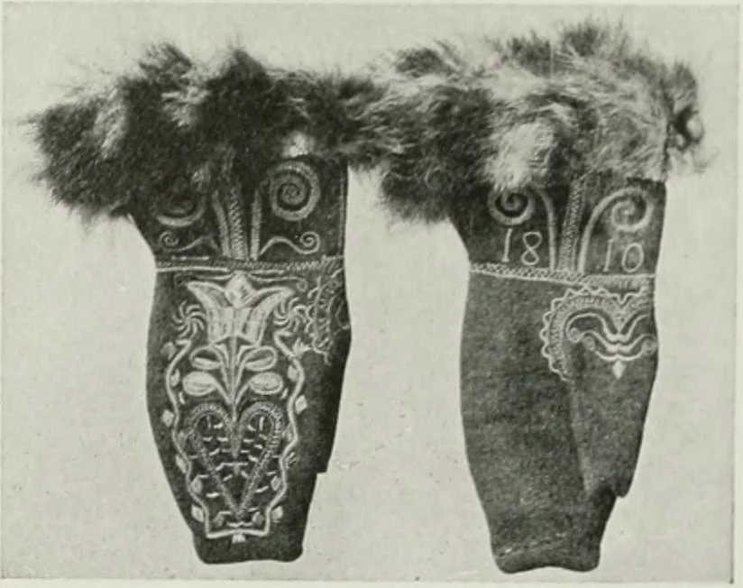 An illustration from Peasant art in Sweden, Lapland and Iceland;, 1910, leaf 154