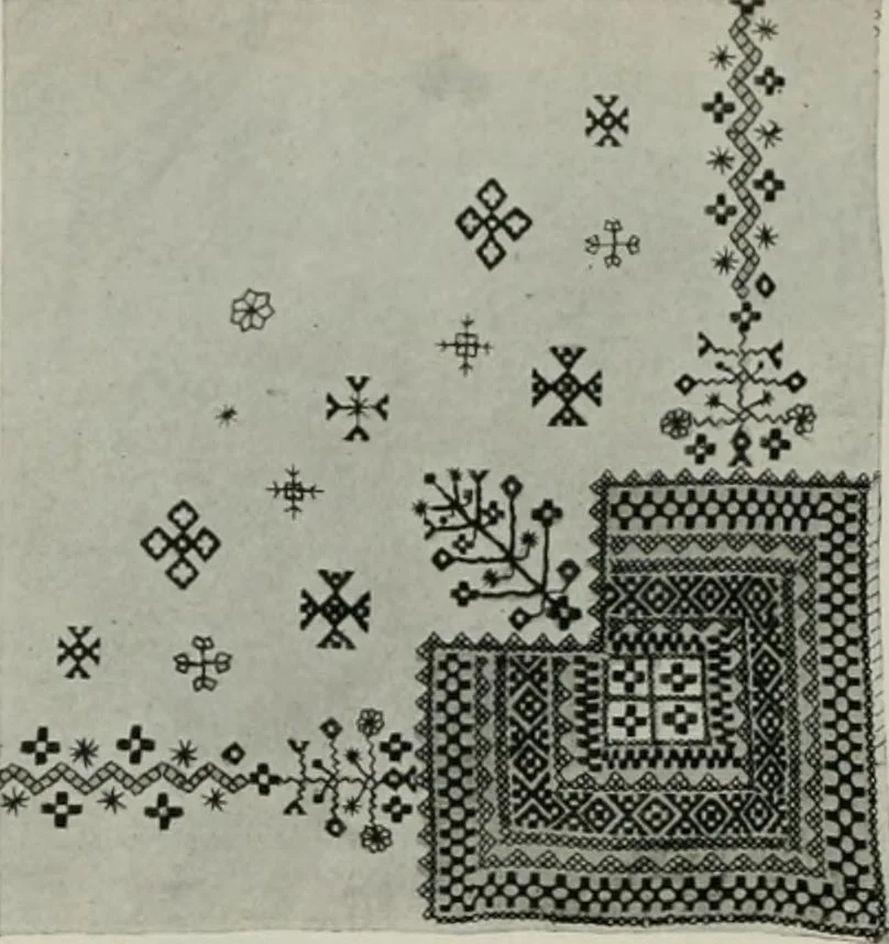 An illustration from Peasant art in Sweden, Lapland and Iceland;, 1910, leaf 155