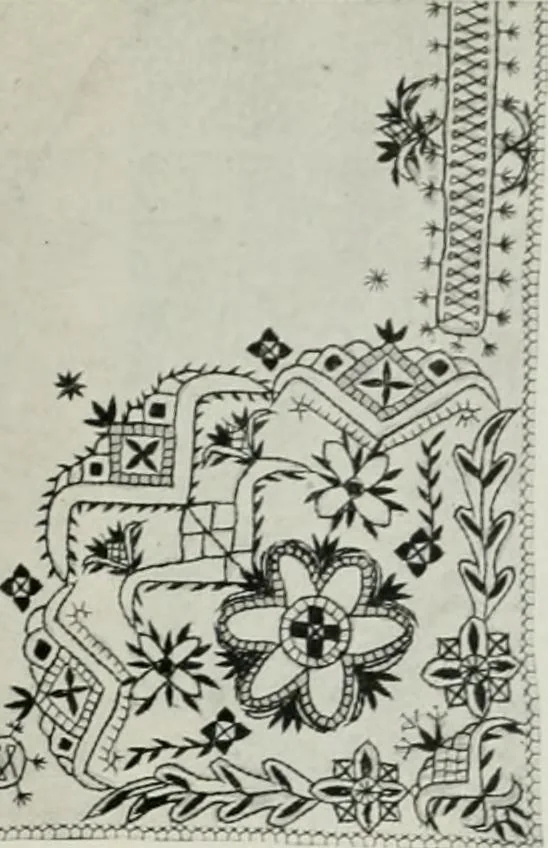 An illustration from Peasant art in Sweden, Lapland and Iceland;, 1910, leaf 156